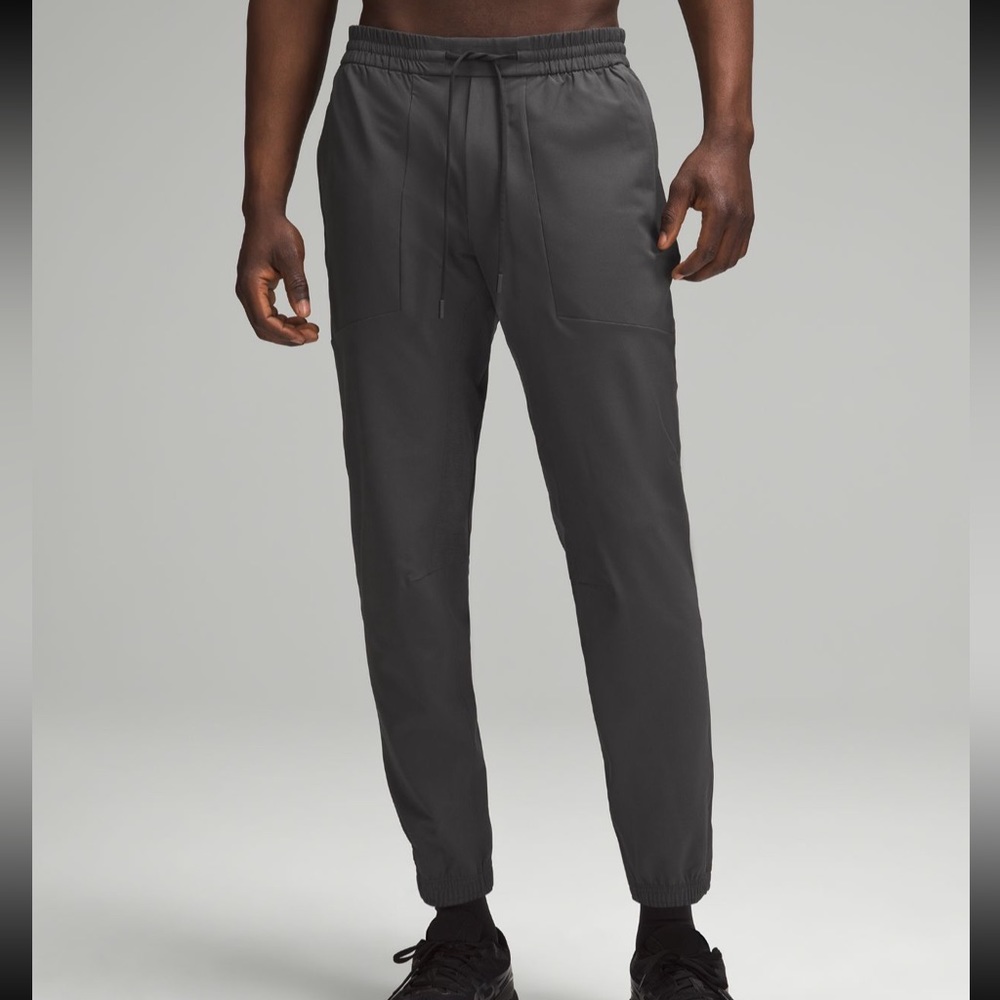 Mens Grey Lululemon License to Train Joggers